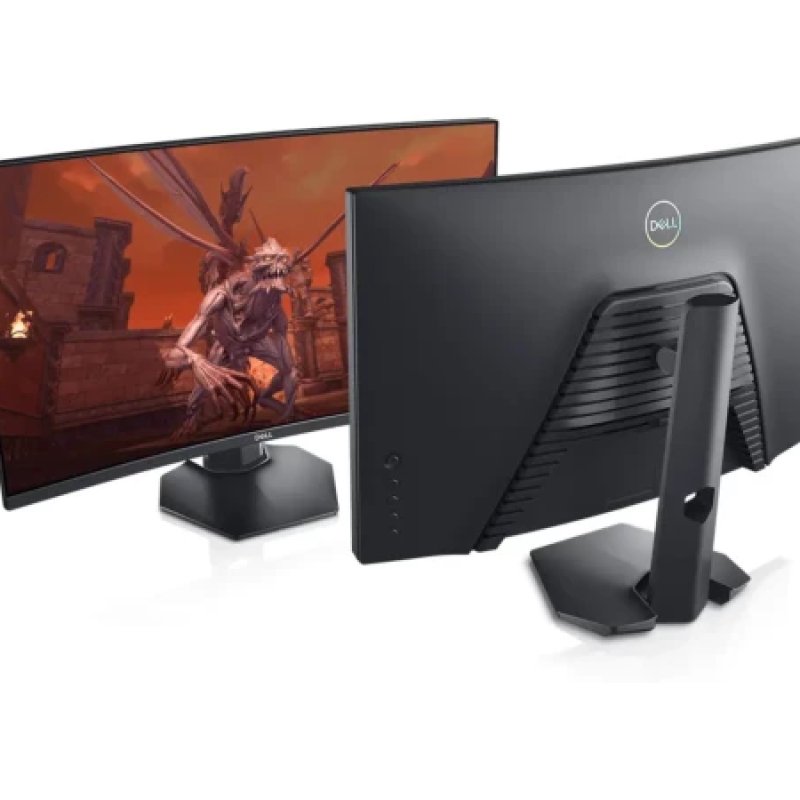 Dell S2721HGF 27-inch Curved Gaming Monitor | FHD (1920 x 1080) 144Hz Display