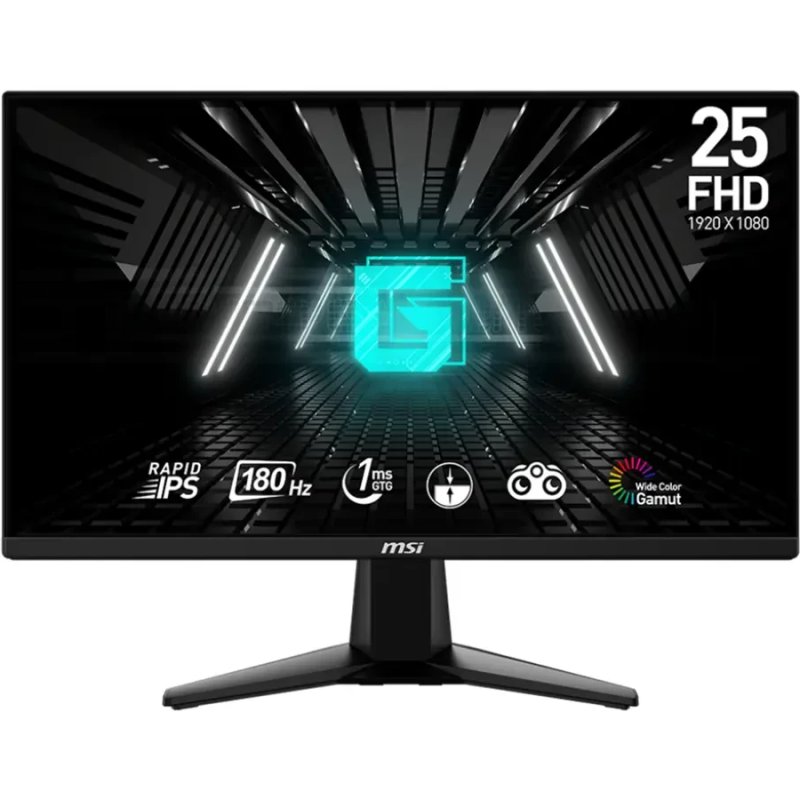 MSI G255F Gaming Monitor | 24.5" FHD (1920 x 1080) 180Hz Rapid IPS Display